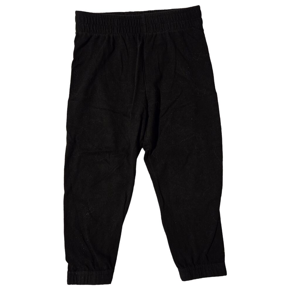 Garanimals Boy Girl Unisex 2T Black Pants, Stretchy Waist, No Drawstring
